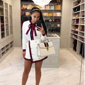 What Jordy Wore - skirt and sweater set